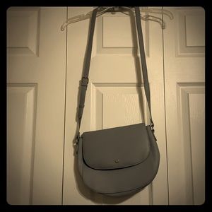 Grey cross body